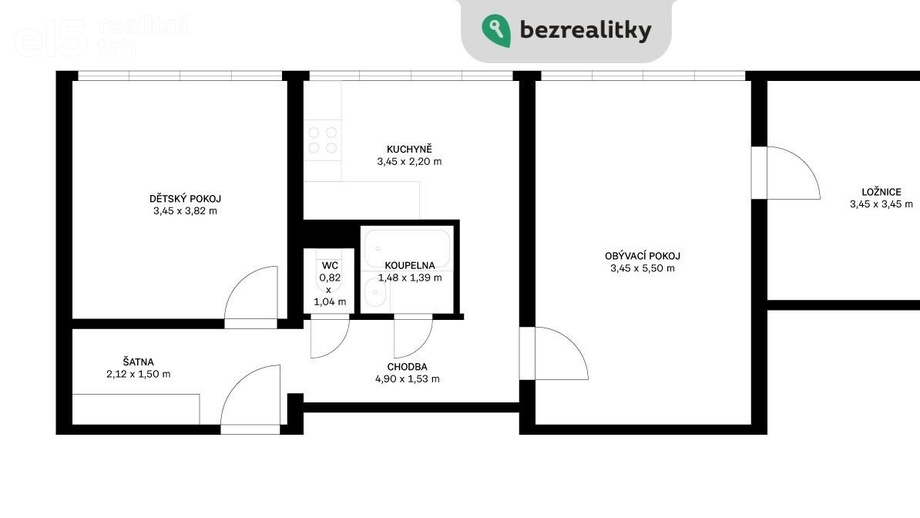 Prodej byty 3+1, 66 m² - Ostrava - Poruba
