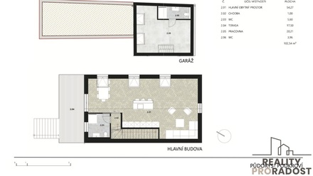 Prodej stavebního pozemku 989 m², Dolní Bojanovice