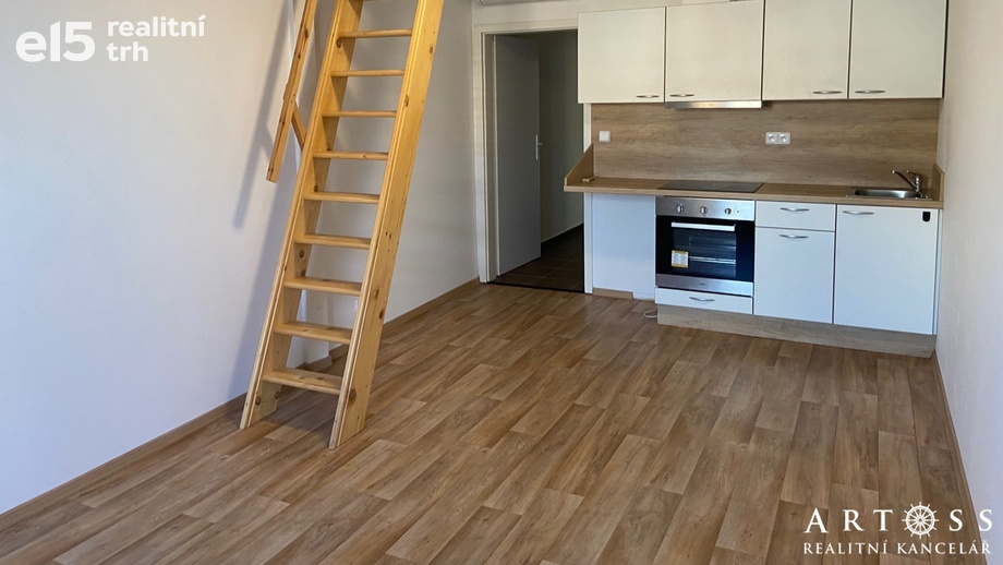 Pronájem byty 1+kk, 38 m² - Brno - Ponava