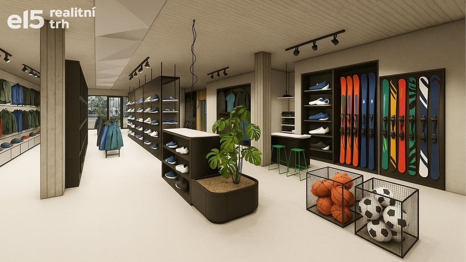 Pronájem obchodní prostory, 217 m² - Brno-Slatina