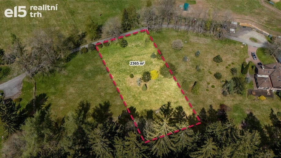 Prodej pozemky pro bydlení, 2 365 m² - Přední Výtoň