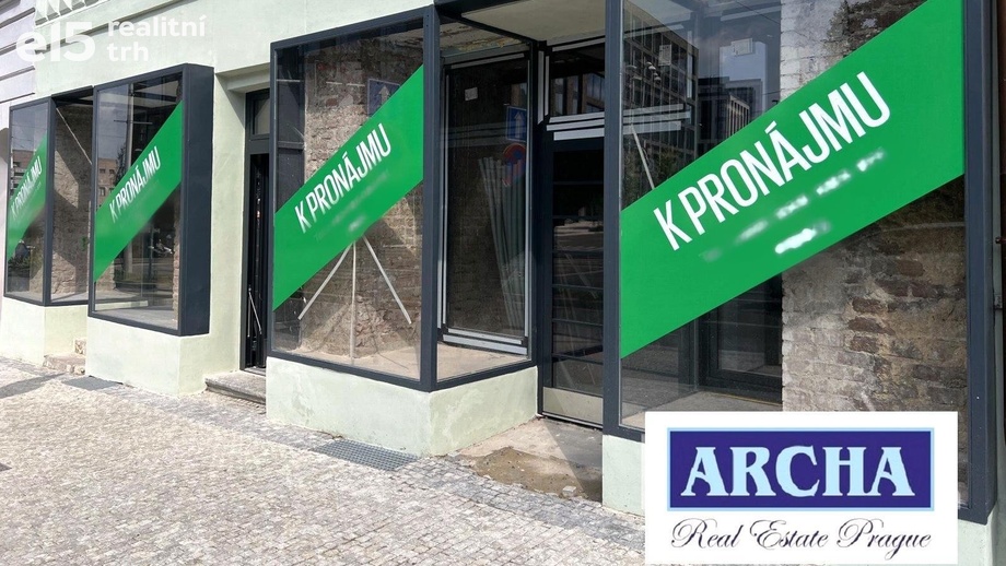 Pronájem obchodní prostory, 56 m² - Praha - Vinohrady