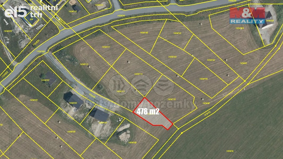 Prodej pozemky pro bydlení, 478 m² - Václavov u Bruntálu - Horní Václavov