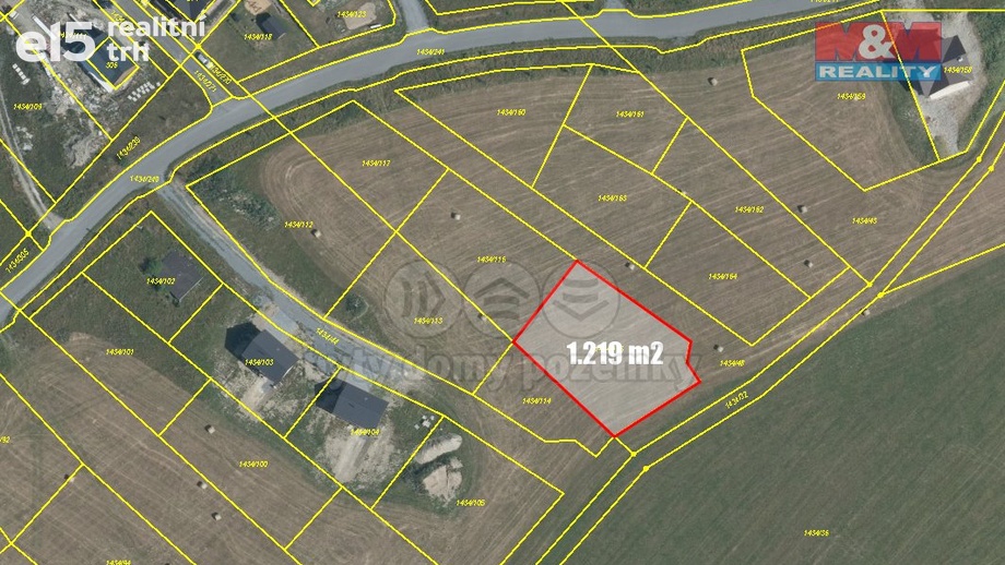 Prodej pozemky pro bydlení, 1 219 m² - Václavov u Bruntálu - Horní Václavov