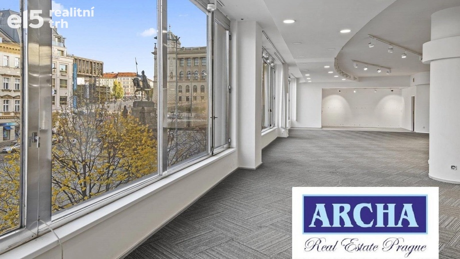 Pronájem kanceláře, 475 m² - Praha - Nové Město