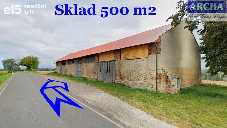 Pronájem sklady, 500 m² - Květinov