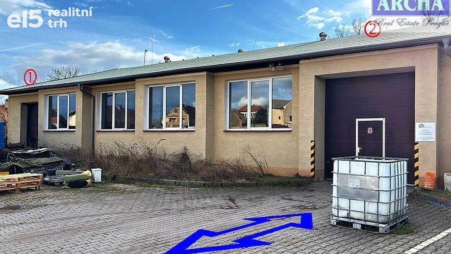 Pronájem sklady, 675 m² - Cerhovice