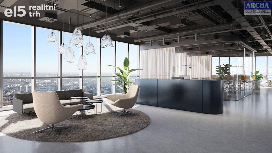 Pronájem kanceláře, 70 m² - Praha - Nusle