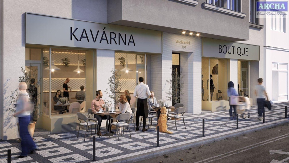Prodej kanceláře 49 m², Praha 2
