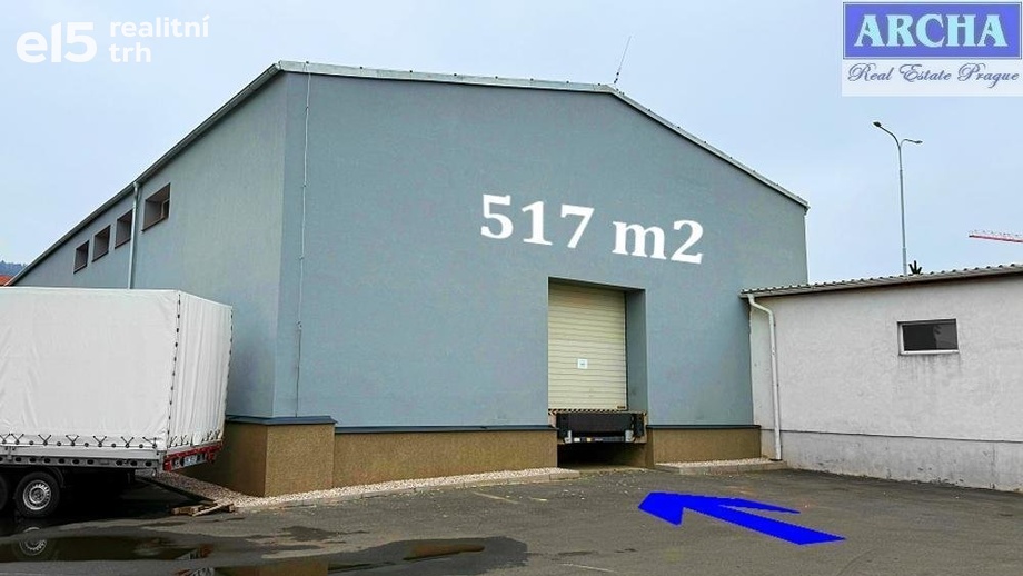 Pronájem výroba, 517 m² - Beroun