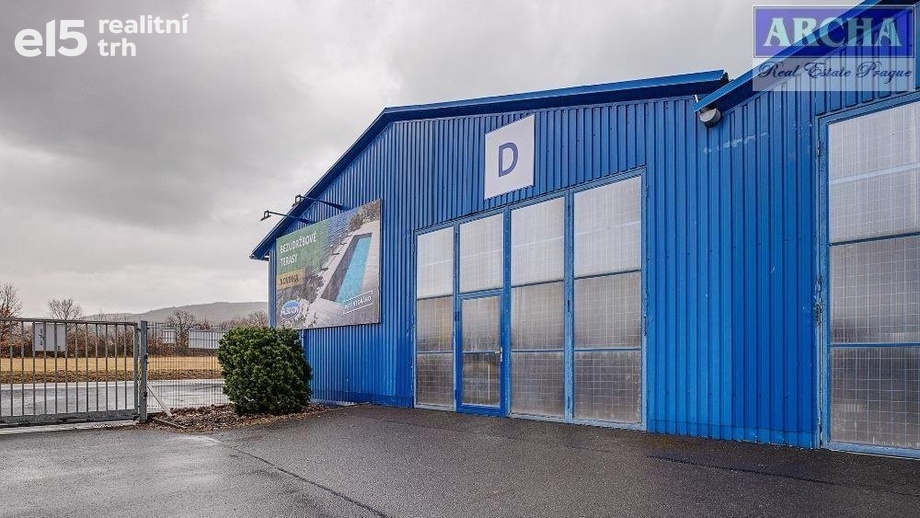 Pronájem sklady, 850 m² - Hostomice