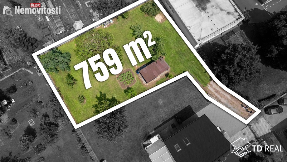 Prodej stavebního pozemku 759 m², Rajhrad