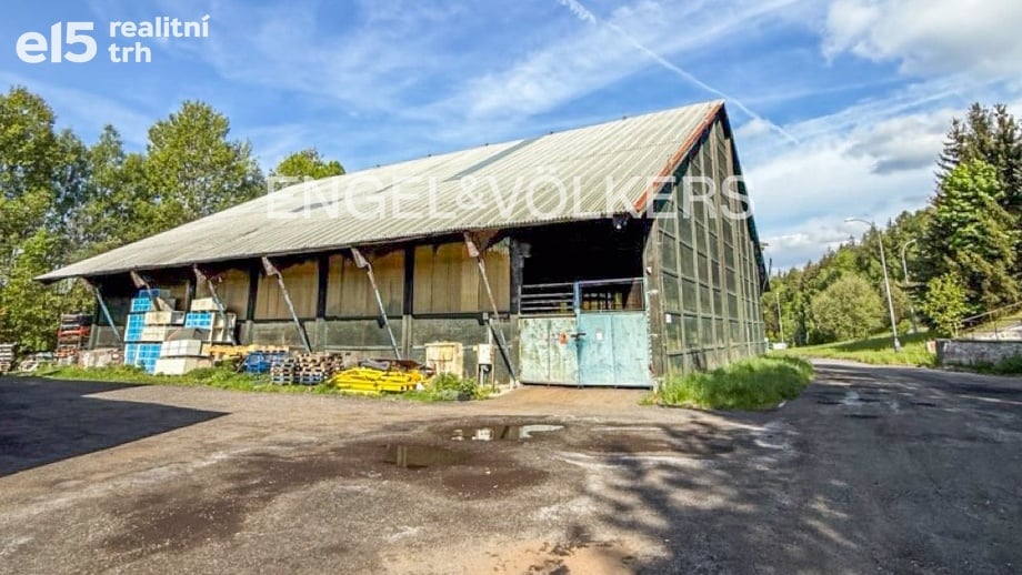 Pronájem sklady, 744 m² - Hodkovice nad Mohelkou