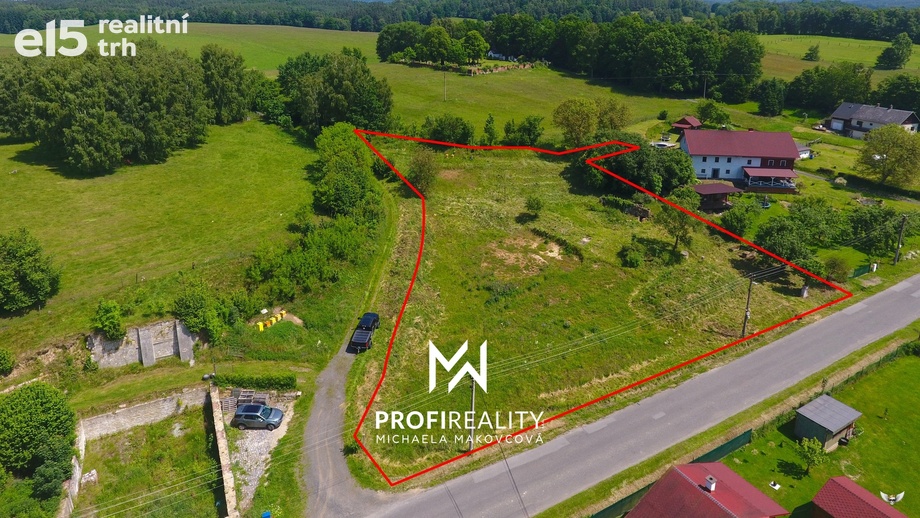 Prodej pozemky pro bydlení, 3 851 m² - Křižany - Žibřidice