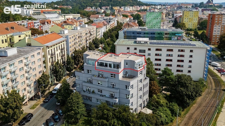 Prodej atypické byty, 90 m² - Brno - Staré Brno
