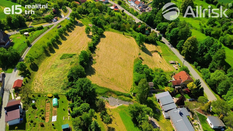 Prodej pozemky pro bydlení, 6 232 m² - Rájec-Jestřebí - Holešín