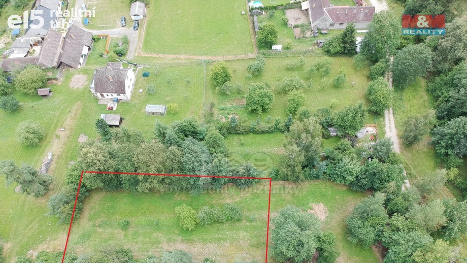 Prodej pozemky pro bydlení, 1 081 m² - Cizkrajov - Dolní Bolíkov