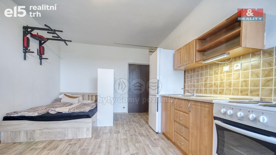 Pronájem byty 1+kk, 25 m² - Plzeň - Litice