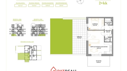 Prodej bytu 2+kk 143 m², Brno - Žebětín