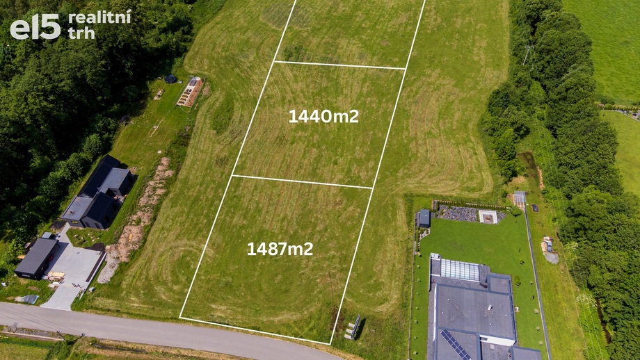 Prodej pozemky pro bydlení, 1 487 m² - Ostravice
