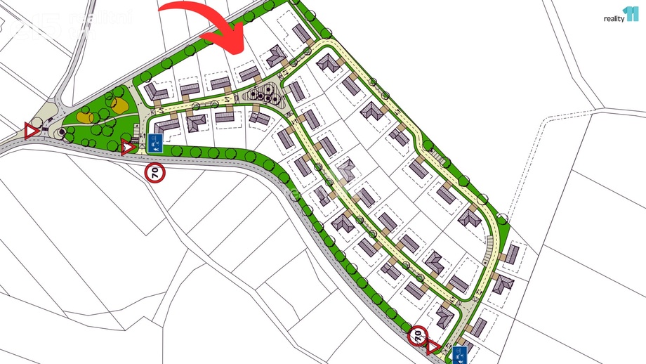 Prodej pozemky pro bydlení, 1 136 m² - Želiv