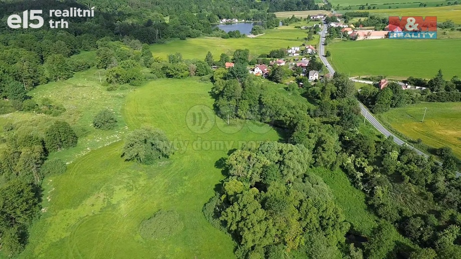 Prodej pozemky - trvalý travní porost, 13 461 m² - Spálené Poříčí