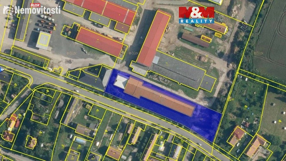 Pronájem skladu 3 652 m², Kratonohy