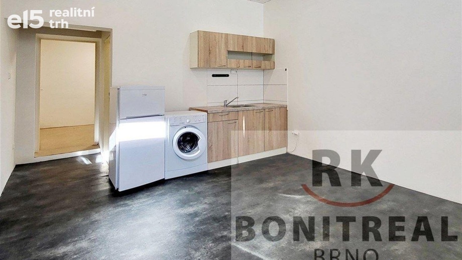 Pronájem byty 2+kk, 28 m² - Brno - Husovice