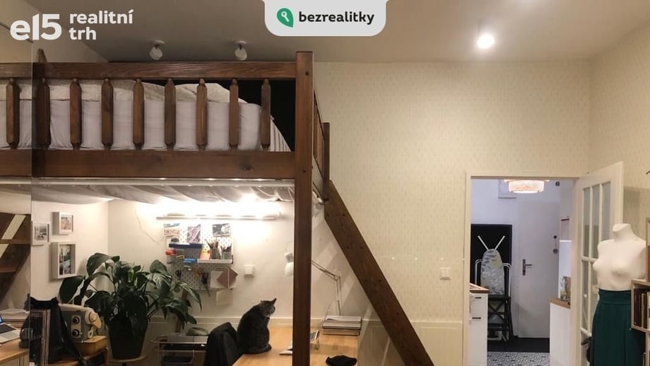 Prodej byty 1+1, 35 m² - Praha - Bubeneč