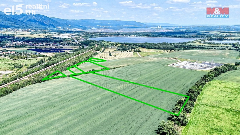 Prodej pozemky pro komerční výstavbu, 53 459 m² - Jirkov