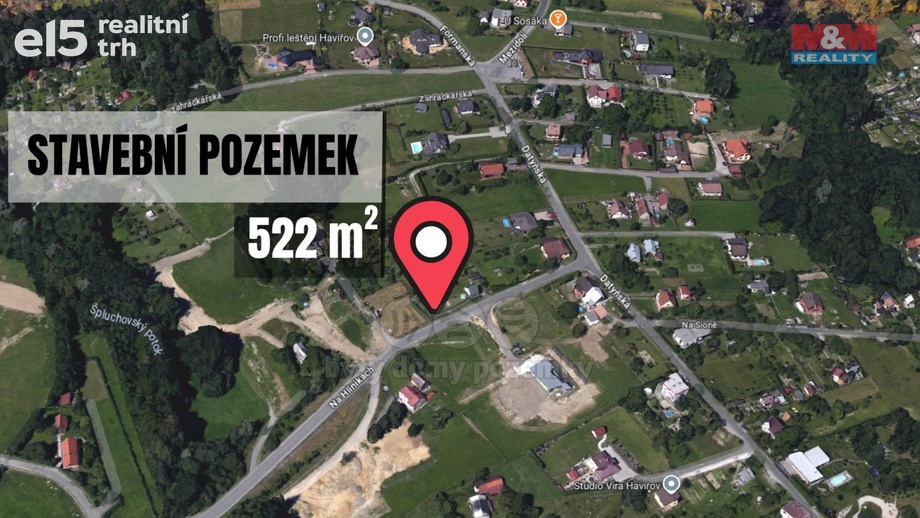 Prodej pozemky pro bydlení, 522 m² - Havířov - Dolní Datyně