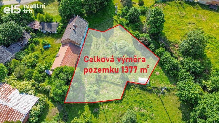 Prodej pozemky pro bydlení, 1 377 m² - Žlutice - Verušice