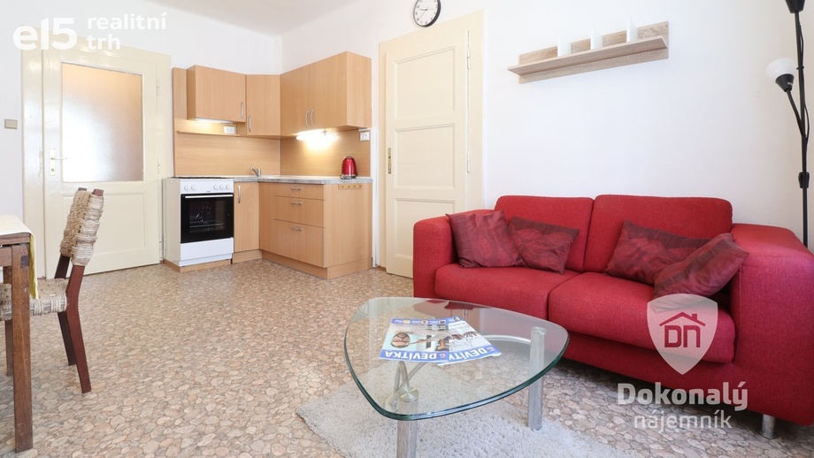 Pronájem bytu 2+kk 40 m², Praha - Libeň