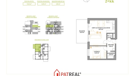 Prodej bytu 2+kk 67 m², Brno - Žebětín