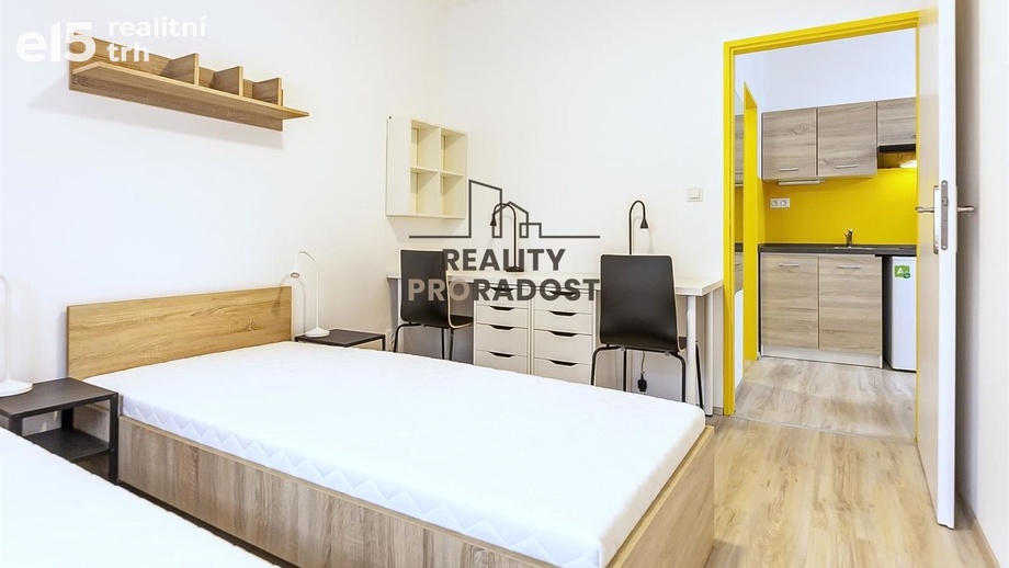 Pronájem byty 2+1, 38 m² - Brno-střed