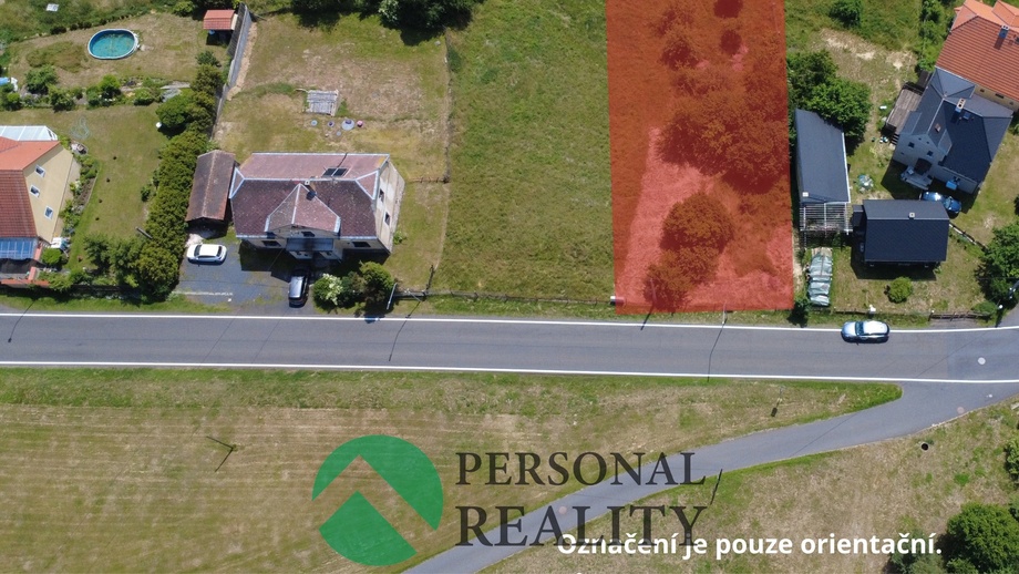 Prodej pozemky pro bydlení, 1 041 m² - Chyše