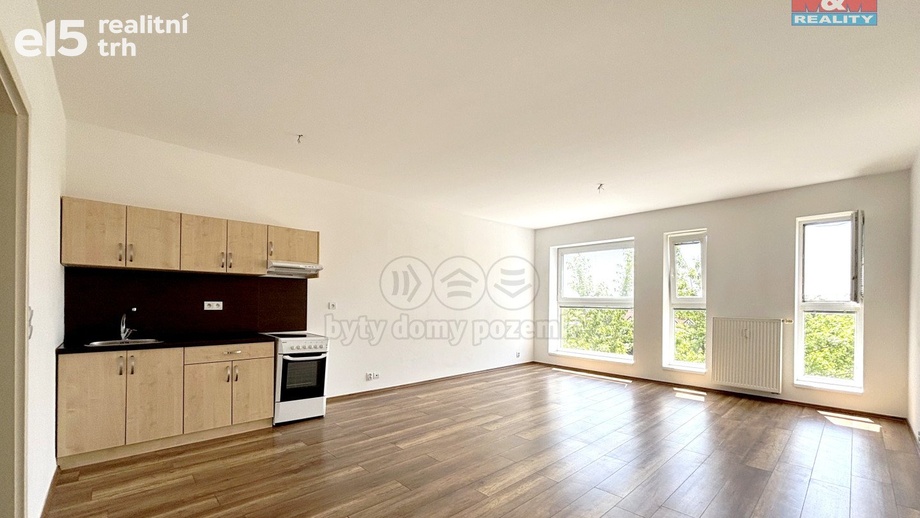 Pronájem byty 1+kk, 40 m² - Lovosice