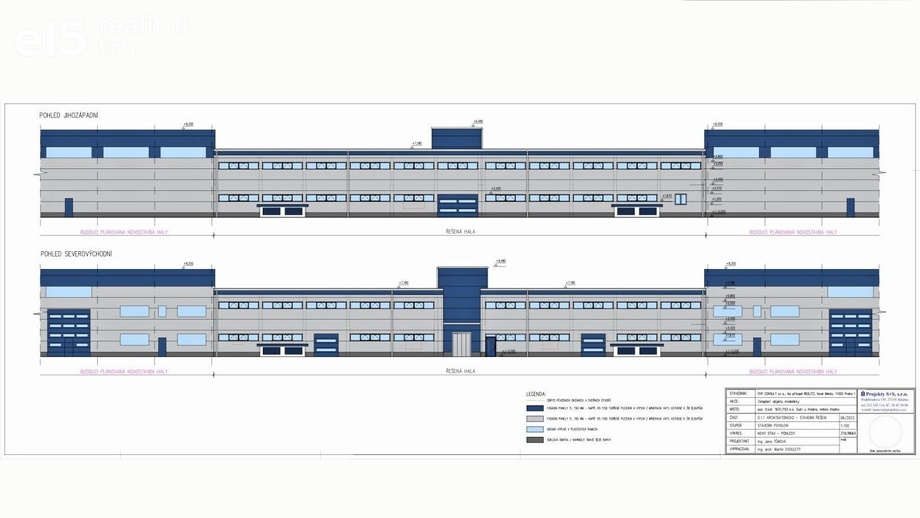 Pronájem sklady, 919 m² - Kladno - Dubí