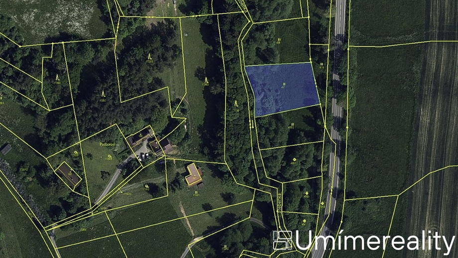 Prodej louky 1 796 m², Klokočí