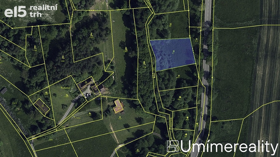 Prodej pozemky - trvalý travní porost, 1 796 m² - Klokočí