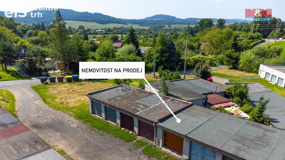 Prodej garáže, 19 m² - Ústí nad Orlicí