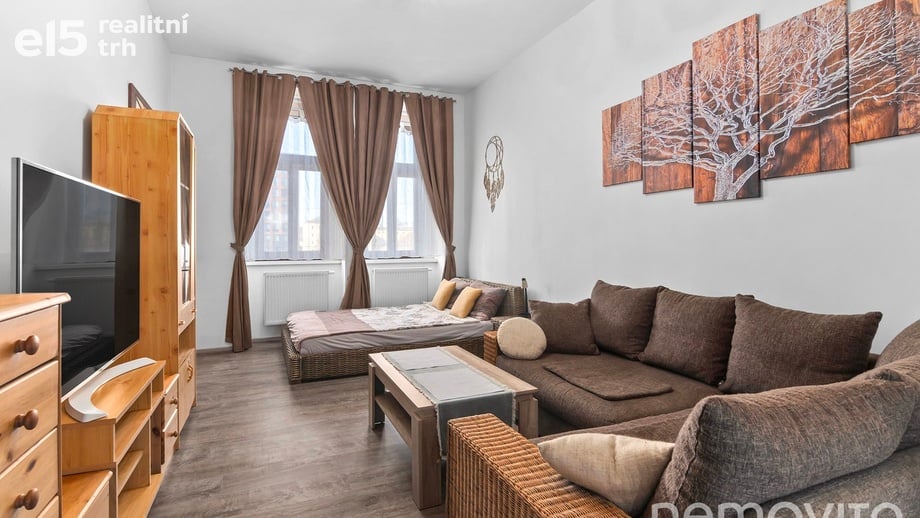 Pronájem byty 1+1, 38 m² - Praha - Karlín