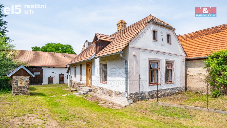 Prodej chalupa, 66 m² - Předotice - Malčice