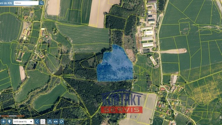Prodej lesa 40 017 m², Ješetice