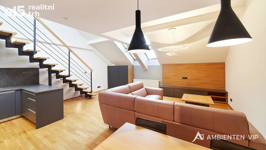 Pronájem byty 2+kk, 62 m² - Brno