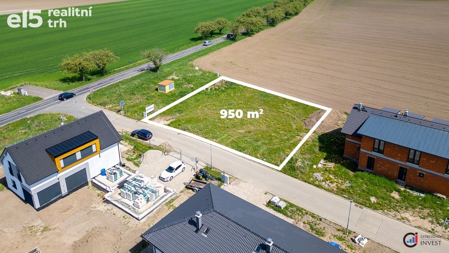 Prodej pozemky pro bydlení, 950 m² - Dubany