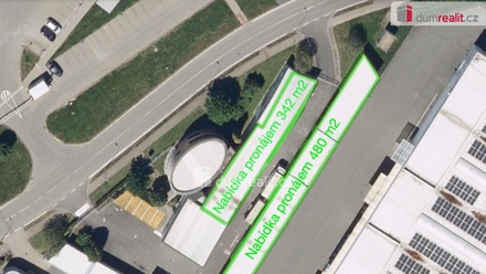 Pronájem výrobního prostoru 822 m², Uherské Hradiště