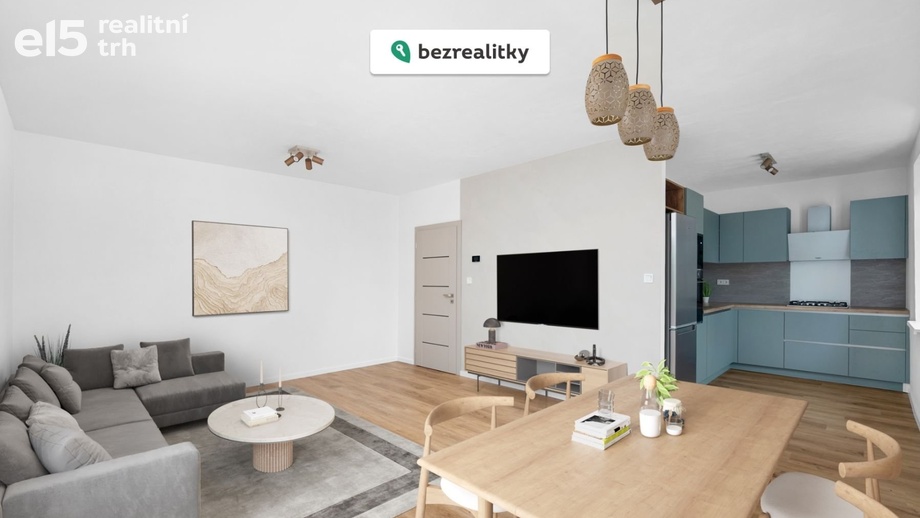 Prodej byty 2+kk, 68 m² - Újezd u Brna