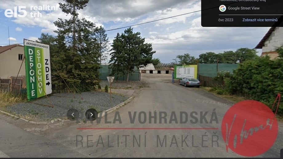 Pronájem pozemky pro komerční výstavbu, 600 m² - Tuchlovice