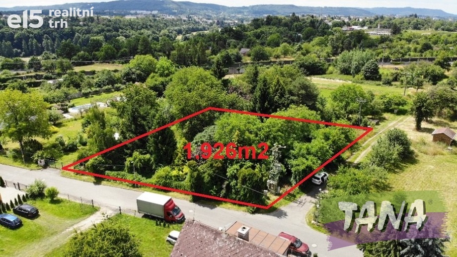 Prodej stavebního pozemku 1 926 m², Turnov - Daliměřice